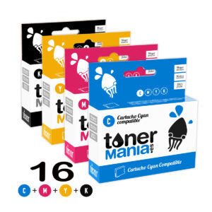 Pack 16 cartuchos Epson T7891 + T7892 + T7893 + T7894